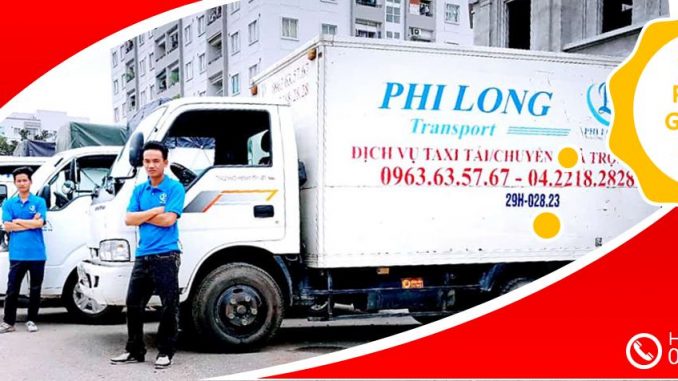 Xe tải chở hàng thuê tại phố Nam Tràng