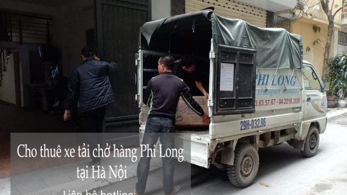 Dịch vụ xe tải chở hàng thuê tại phố Hoàng Thế Thiện