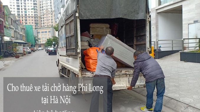 Xe tải chở hàng thuê tại phố Nguyễn Phạm Tuân
