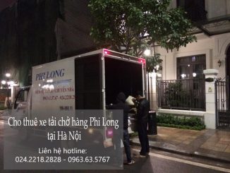 Xe tải chở hàng thuê tại phố Nguyễn Mậu Tài