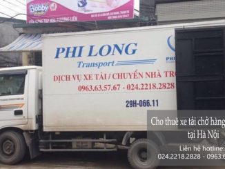 Dịch vụ xe tải chở hàng thuê tại phố Quỳnh Mai
