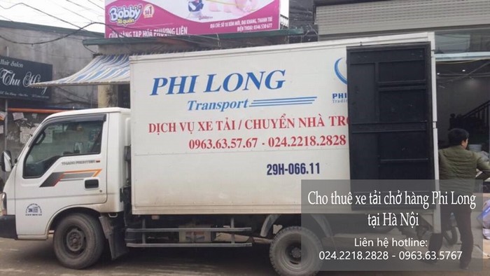 Dịch vụ xe tải chở hàng thuê tại phố Quỳnh Mai