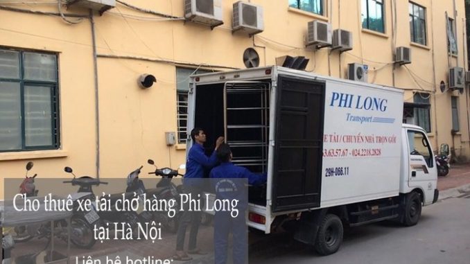 Xe tải chở hàng thuê tại phố Đoàn Khuê