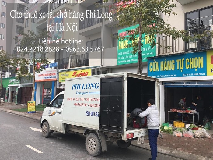 Xe tải chở hàng thuê tại phố Dương Quang