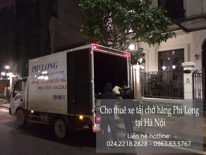 Xe tải chở hàng thuê Phi Long tại phố Hoàng Thế Thiện