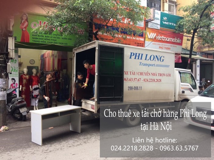 Xe tải chở hàng thuê tại phố Ngô Gia Khảm