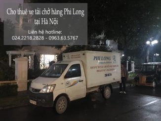 xe tải chở hàng thuê Phi Long tại phố Thiên Đức