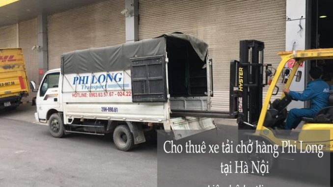 Dịch vụ xe tải chở hàng thuê tại phố Nguyễn Hiền
