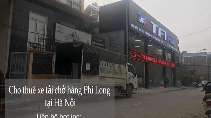 Xe tải chở hàng thuê tại phố Nguyễn Quang Bích