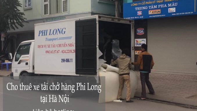 Dịch vụ xe tải chở hàng tại phố Nguyễn Thanh Bình
