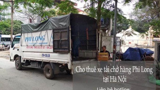 Xe tải chở hàng thuê tại phố Hàm Tử Quan