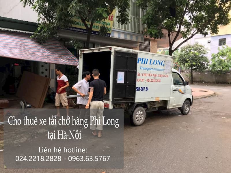 Xe tải chở hàng thuê Phi Long tại phố Kẻ Vẽ
