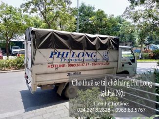 Xe tải chở hàng thuê tại phố Chính Kinh