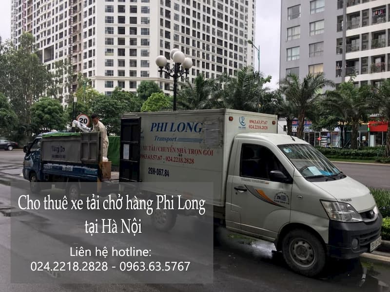 Xe tải chở hàng thuê Phi Long tại phố Thanh Lân