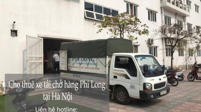 Xe tải chở hàng thuê Phi Long tại phố Đức Giang