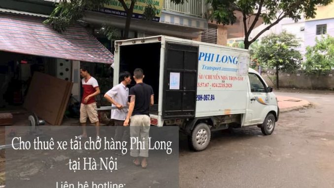 Xe tải chở hàng thuê tại phường Thụy Phương