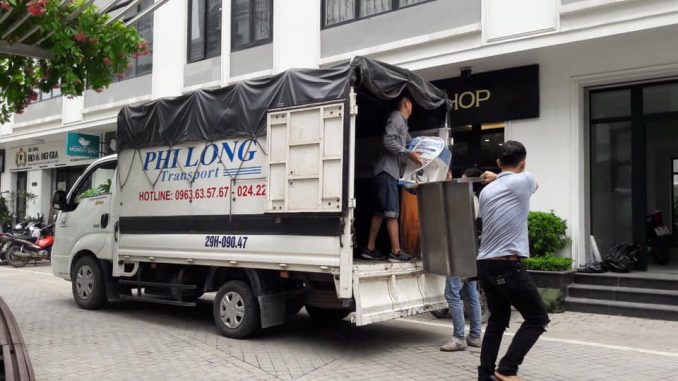 Xe tải chở hàng thuê tại xã Phúc Lâm