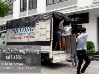 Xe tải chở hàng thuê Phi Long tại xã Phùng Xá