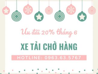 Xe tải chở hàng thuê Phi Long tại xã Hồng Vân