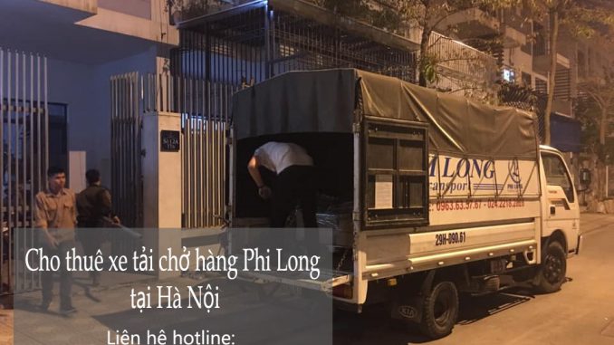 Xe tải chở hàng thuê Phi Long tại đường Hữu Hưng