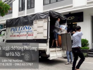 Xe tải chở hàng thuê Phi Long tại đường Nguyễn Trãi