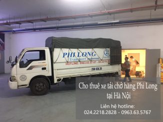 Xe tải chở hàng thuê tại đường Trần Duy Hưng