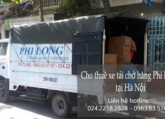 Xe tải chở hàng thuê Phi Long tại đường Tương Mai