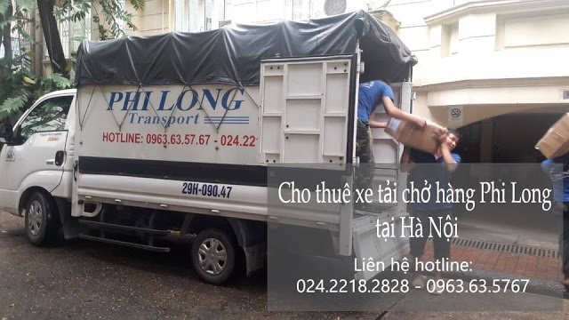 Xe tải chở hàng thuê Phi long tại đường Quảng Bá