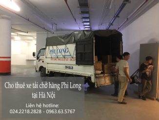 Xe tải chở hàng thuê tại đường Tân Thụy