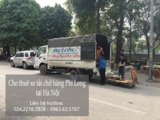 Xe tải chở hàng thuê tại phố Trường Lâm