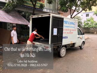 Xe tải chở hàng Phi Long tại đường Nguyễn Cao Luyện