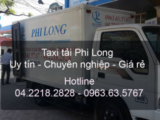 Xe tải chở hàng thuê Phi long tại đường Bát Khối