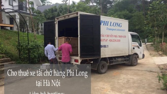 Xe tải chở hàng thuê từ đường Hồ Tùng Mậu đi Hà Nam
