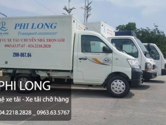 Xe tải chở hàng thuê tại đường Gia Thượng đi Hải Phòng