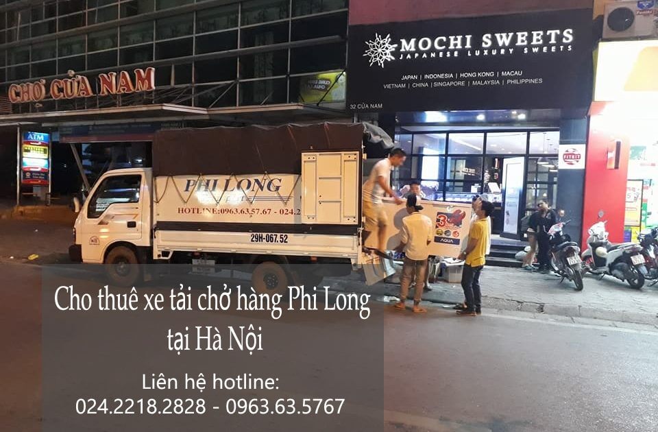 Xe tải chở hàng thuê tại phố Nghĩa Đô đi Phú Thọ
