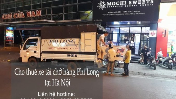 Xe tải chở hàng thuê tại phố Hoa Bằng đi Hà Nam