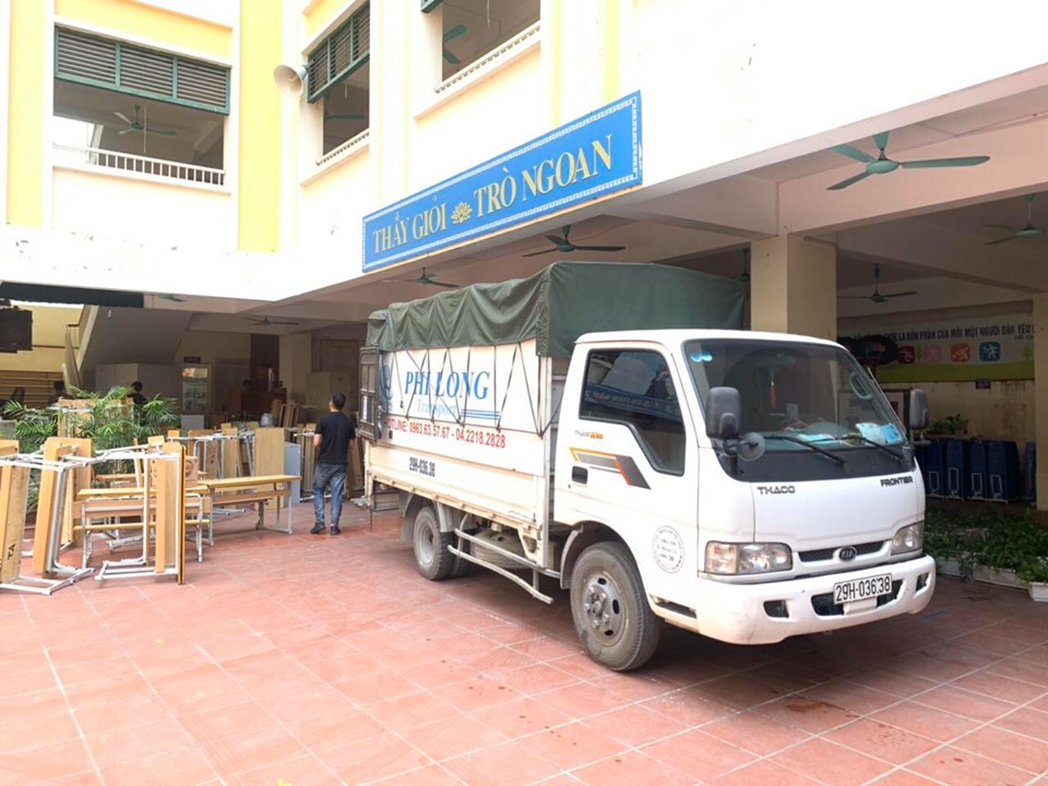 Xe tải chở hàng thuê phố Đồng Me đi Quảng Ninh