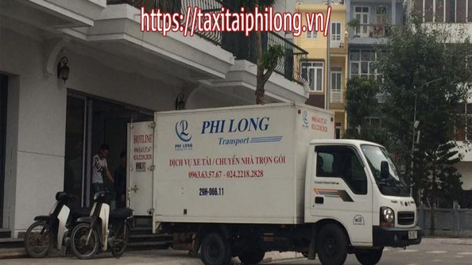 Xe tải chở hàng giá rẻ Phi Long đường Bưởi