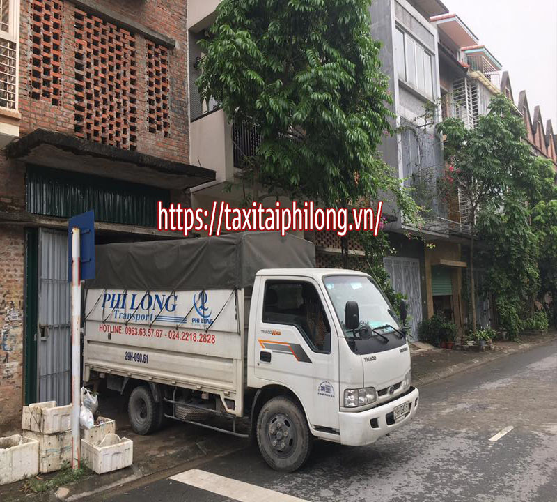 Xe tải chất lượng cao Phi Long tại phố Đặng Thuỳ Trâm