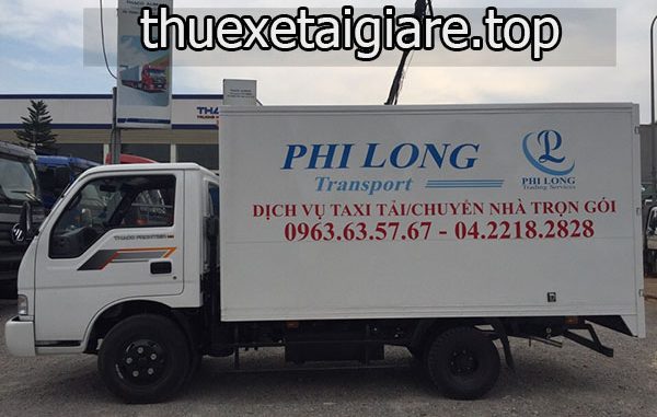 Xe tải chở hàng chất lượng Phi Long tại Đại Lộ Thăng Long
